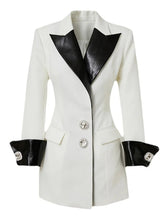 Napolitan Cuffs Contrast Blazer