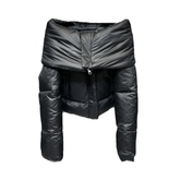 Off Shoulder Cotton Padded Jacket