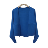 Open Front Plisse Top