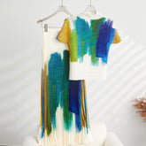 Paintsplat Pleated Set