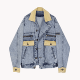 Patchwork Denim Jacket