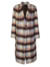 Plaid Wool Coat