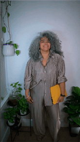 Pleated Set - @silvercurls_