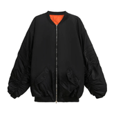 Reversible Oversized Cotton-Padded Jacket