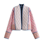 Reversible Paisley Cropped Jacket