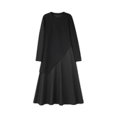 Ruffled Loose Fit Long Dress