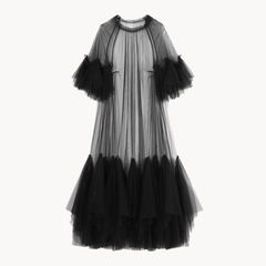 Seethrough Tulle Dress - @createdbyfortune