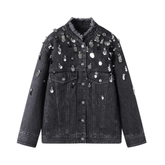 Silver Shower Denim Jacket