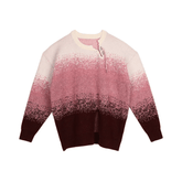 Slit Cord Lock Knit Pullover