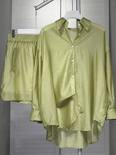 Soft Luster Shirt + Shorts Set