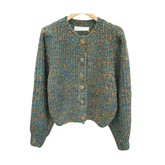 Speckled Green Knit Sweater
