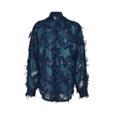 Stars Feathery Tassels Shirt