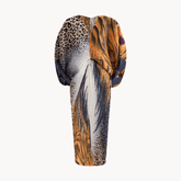 Swift Cheetah Pleated Dress