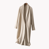 Thick Wool Knit Loose Coat