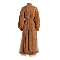 Tulle Sweater Dress (Pre Order)