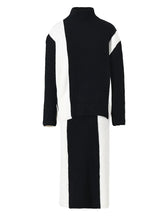 Two-Piece Sweater and Skirt Knit Set