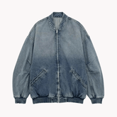 Vintage Side Pockets Denim Jacket