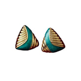 Vintage Triangle Earrings