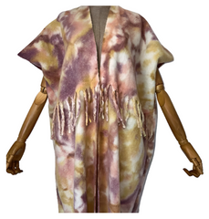 Pre Order: Boho Tie-Dye Tassel Cardigan - WINI