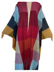 Premium Plaid Kimono Cardigan - WINI