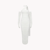 White Glove Bodycon Dress