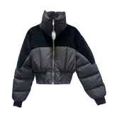 Zip-Up Padded Short Jacket