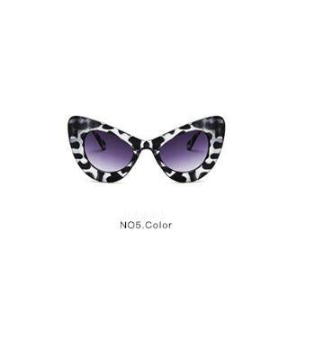 Butterfly Large Frame Cat Eye Sunglasses