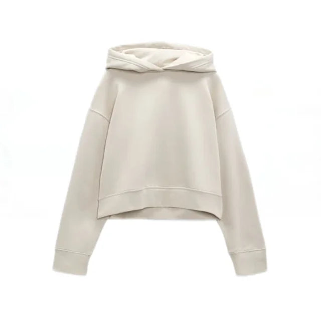 Hooded Sweatshirt+Drawstring Pants Set