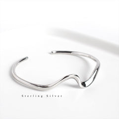 Sterling Silver Open Bracelet