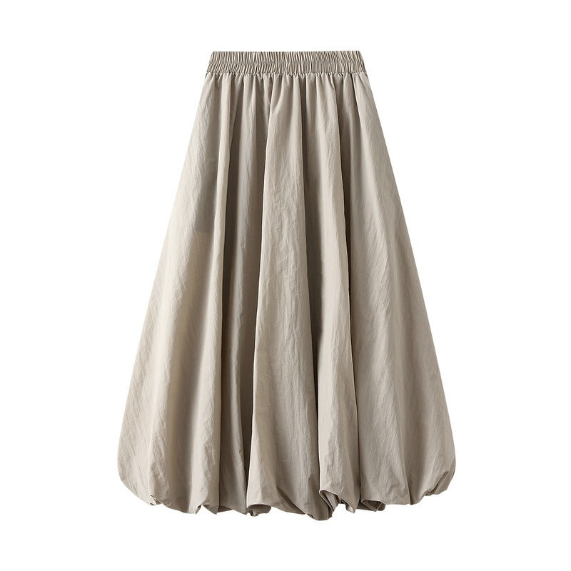 High Waist Lantern Skirt