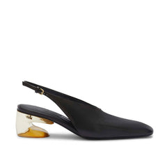 Square Toe Belt Buckle Shoes