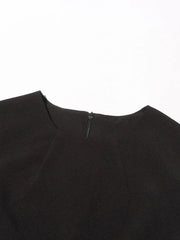Spliced Tassel Round Patch Slim Fit Sleeveless Shirt
