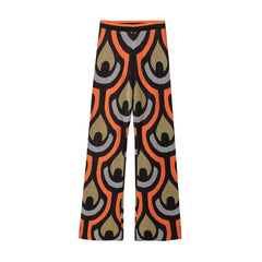 Retro Knitted Top+Pants Set