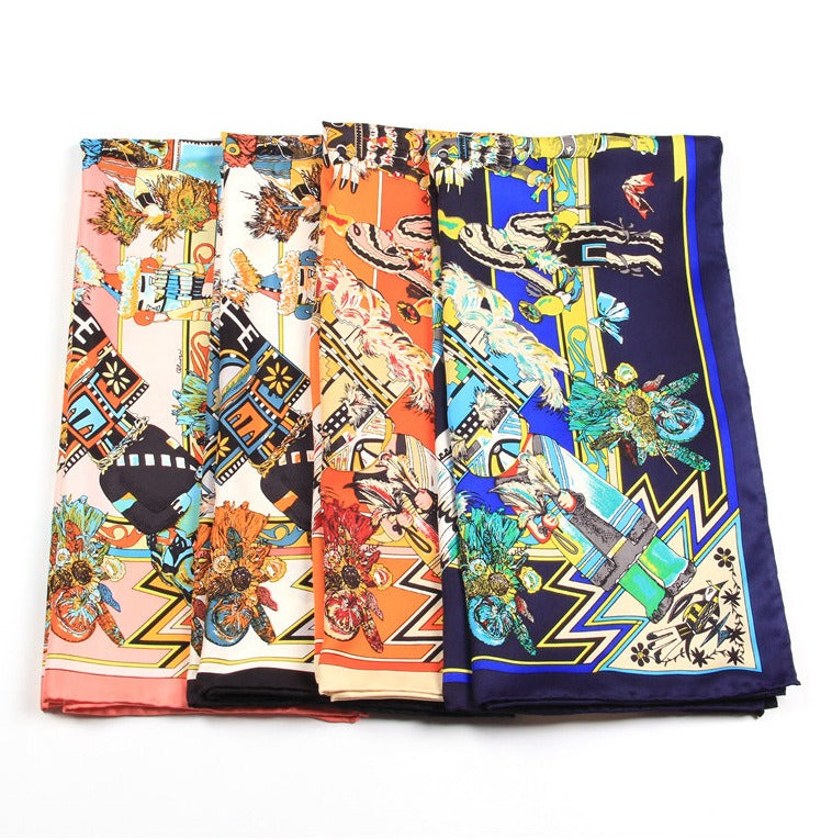 Mythical Series Printed Twill Scarf