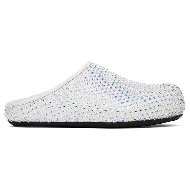 Hot Diamond Large Round Head Flat Bottom Slippers