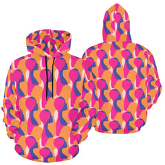 Ubuso Pink  Hoodie