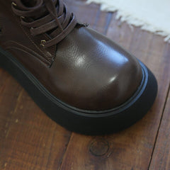 Women Retro Furred Winter Furred Platform Boots