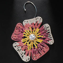 1-Piece Oversized Rhinestones Dangle Earrings