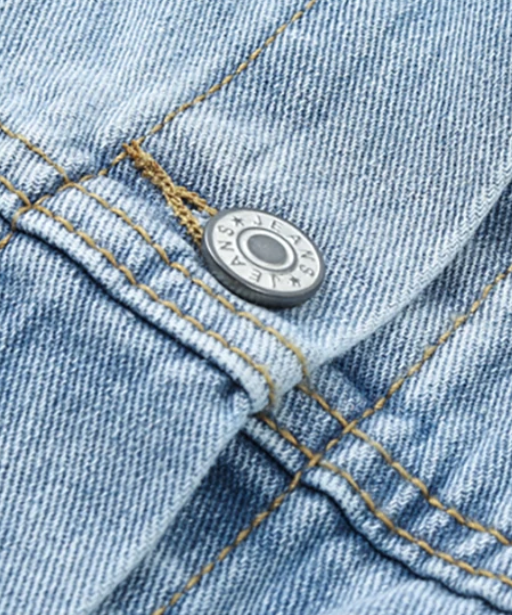 Half Sleeves Loose Denim Jacket