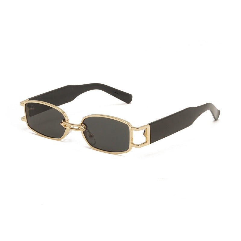 Irregular Retro Small Frame Sunglasses