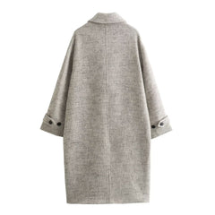 Single Breasted Midi Trench Coat