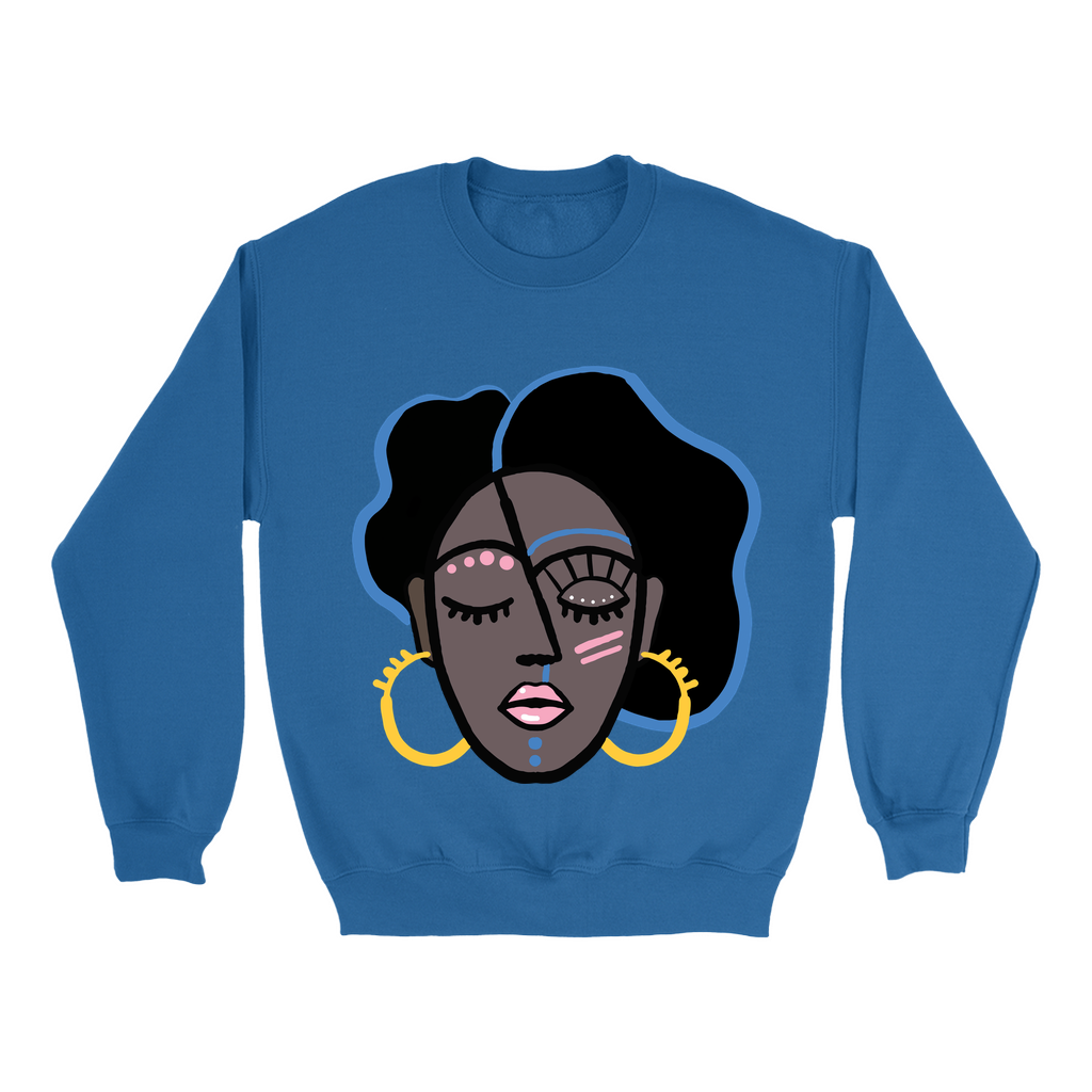 Mocha Afro Blush Sweatshirt