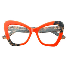 Retro Frame Acetate Sunglasses