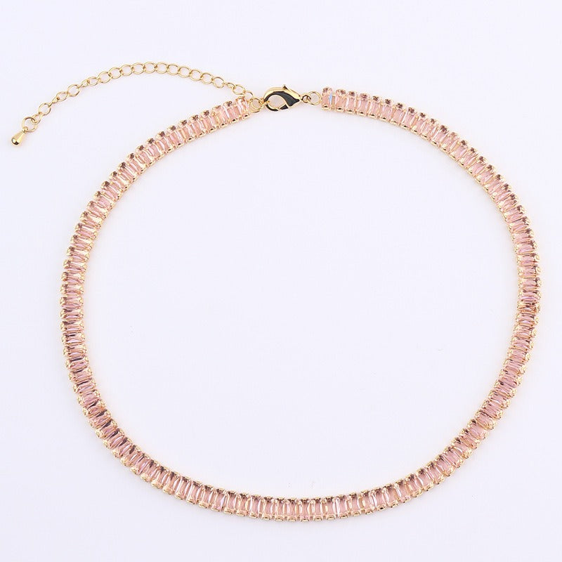 Claw Chain Zircon Necklace