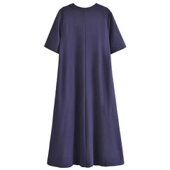 Classic Cotton Midi Shirt Dress