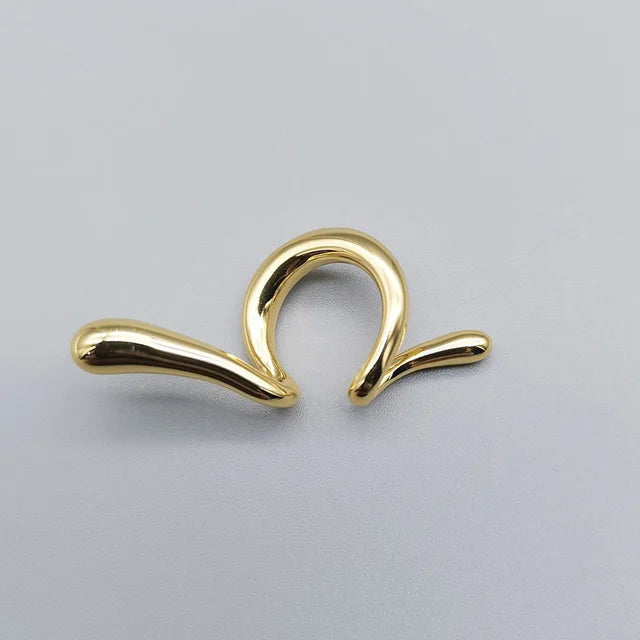 Irregular Ear Bone Clip Geometric Earrings