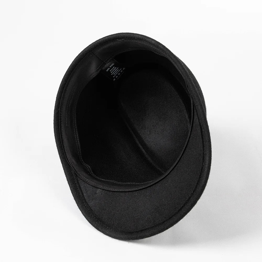 V Top Equestrian Wool Cap