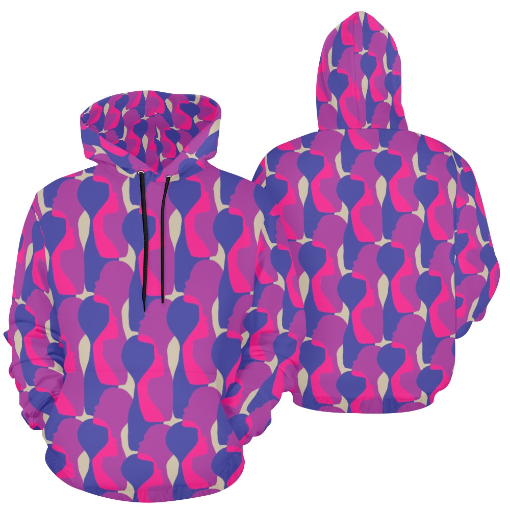 Ubuso Purple Hoodie