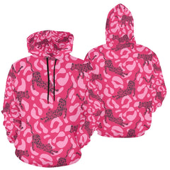 Pink Leopard Hoodie