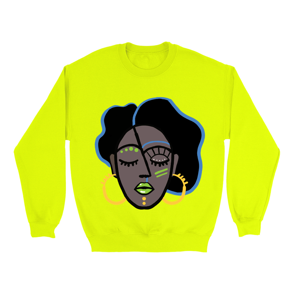 Mocha Afro Green Sweatshirt